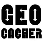 Geocacher Arrows Black