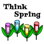 Think Spring GPS Flowers