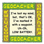 Geocaching Lost My Mind in Green